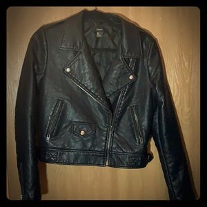 Leather jacket